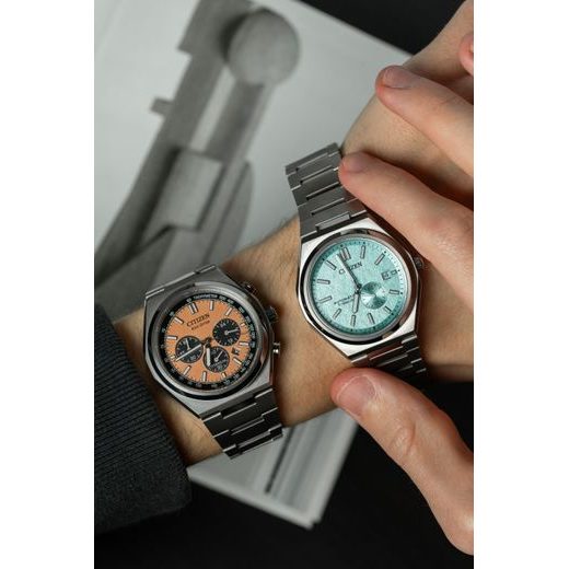 CITIZEN ECO-DRIVE SUPER TITANIUM CHRONO CA4610-85Z - SUPER TITANIUM - ZNAČKY