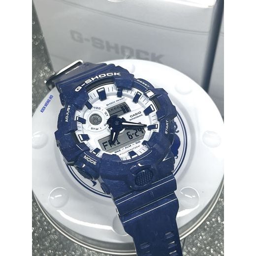 CASIO G-SHOCK GA-700BWP-2AER BLUE PORCELAIN EDITION - G-SHOCK - ZNAČKY