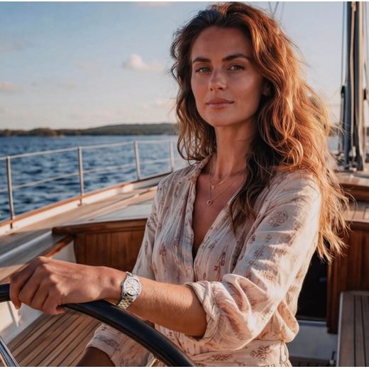 EDOX GRAND OCEAN DATE - LADIES 53103-357JM-AID - GRAND OCEAN - MĂRCI