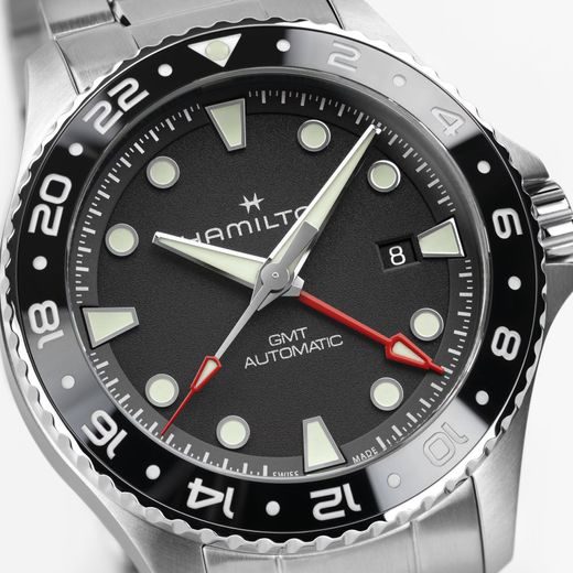 HAMILTON KHAKI NAVY SCUBA AUTOMATIC GMT 43MM H82555130 - SCUBA - BRANDS