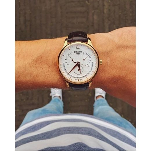 TISSOT TRADITION QUARTZ PERPETUAL CALENDAR T063.637.36.037.00 - TRADITION - BRANDS