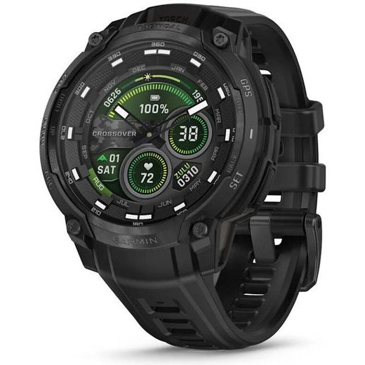 GARMIN INSTINCT® CROSSOVER AMOLED - TACTICAL EDITION BLACK 010-03398-02 - INSTINCT CROSSOVER - ZNAČKY