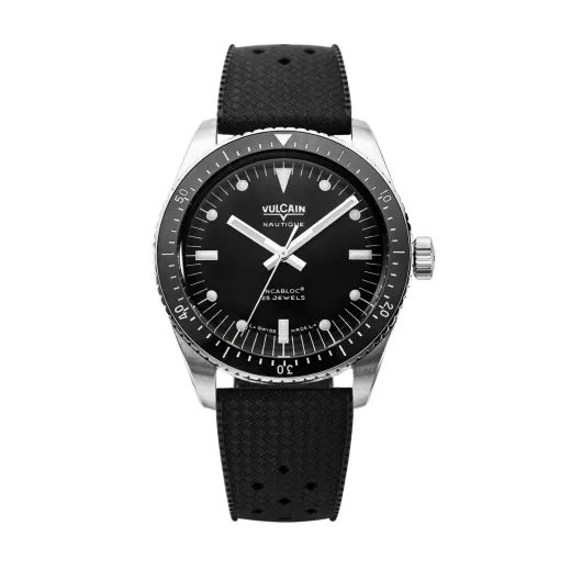 VULCAIN SKINDIVER NAUTIQUE BLACK WITH WHITE LUM - SKINDIVER NAUTIQUE - BRANDS
