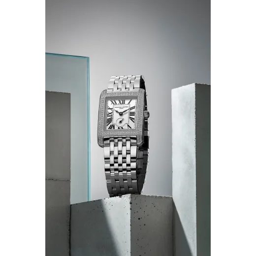 FREDERIQUE CONSTANT CLASSICS CARRÉE SMALL SECONDS QUARTZ FC-235S2CD6B - CLASSICS LADIES - BRANDS