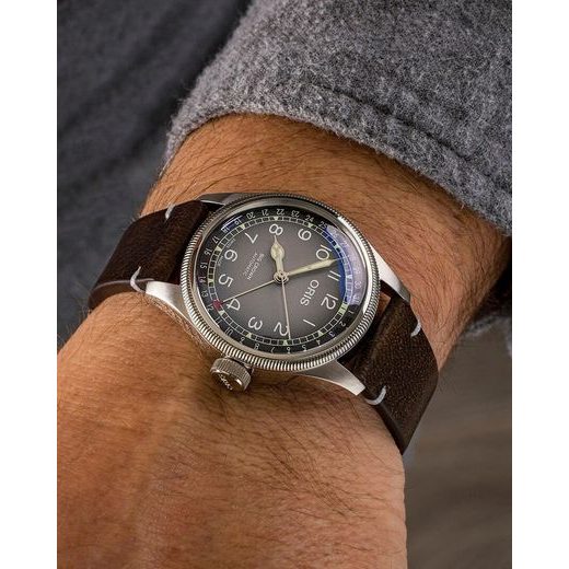 ORIS BIG CROWN POINTER DATE ORIS X CERVO VOLANTE GREY 01 754 7779 4063-SET - BIG CROWN - ZNAČKY