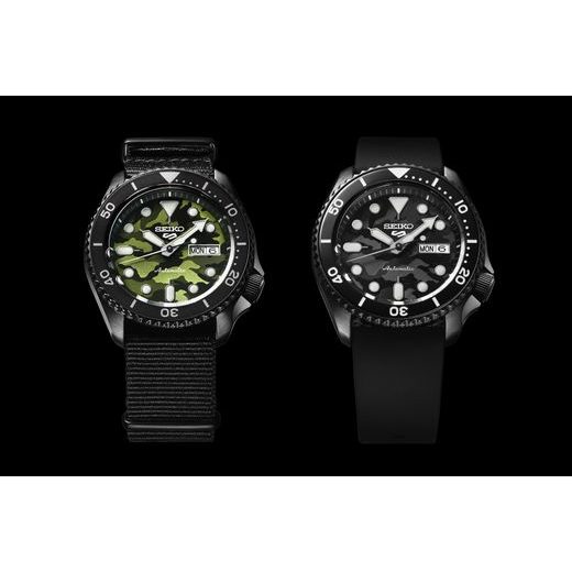 SEIKO 5 SPORTS SKX CAMOUFLAGE STREET STYLE SRPJ37K1 - SEIKO 5 SPORTS 2019 - ZNAČKY