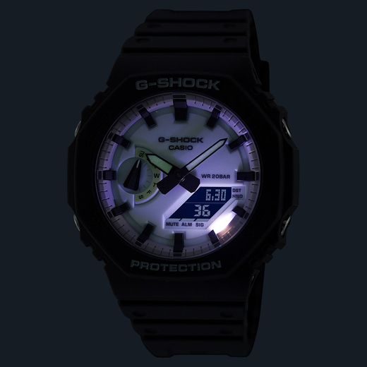 CASIO G-SHOCK GA-2100HD-8AER HIDDEN GLOW SERIES - CASIOAK - BRANDS