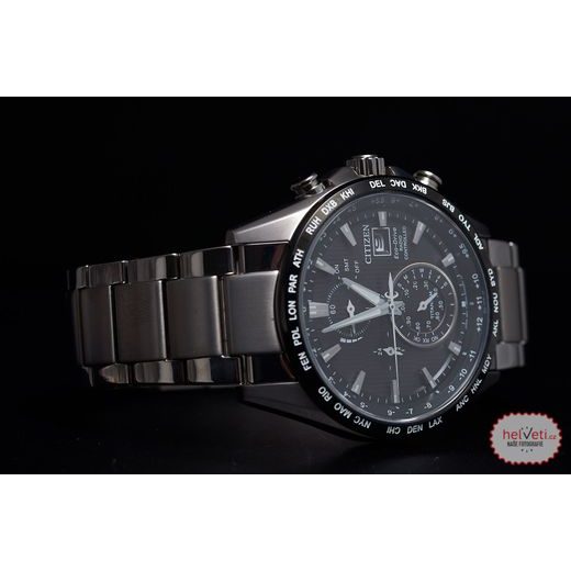 CITIZEN RADIO CONTROLLED CHRONO TITANIUM AT8154-82E - SUPER TITANIUM - ZNAČKY