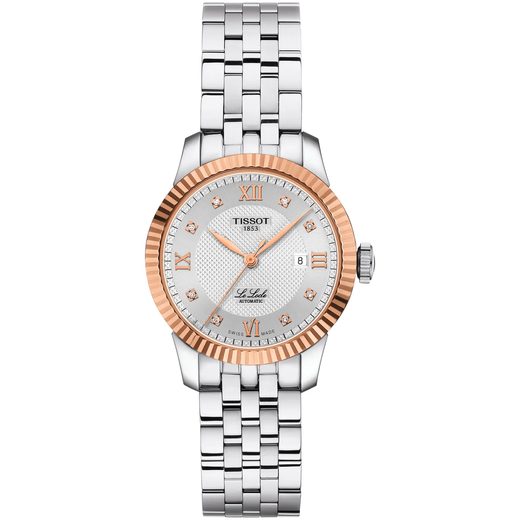 TISSOT LE LOCLE AUTOMATIC LADY 18K GOLD T932.207.41.036.00 - LE LOCLE AUTOMATIC - BRANDS