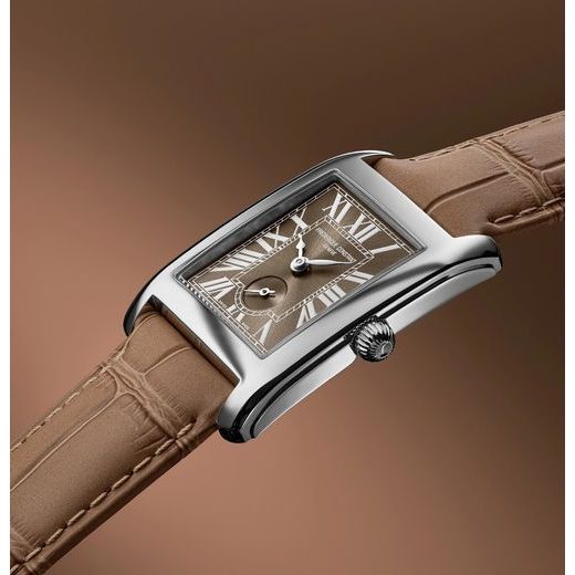 FREDERIQUE CONSTANT CLASSICS CARRÉE SMALL SECONDS QUARTZ FC-235BR2C6 - CLASSICS LADIES - MĂRCI