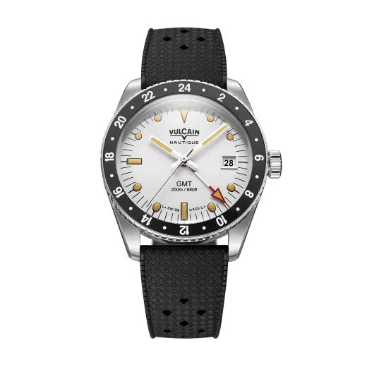VULCAIN SKINDIVER GMT - WHITE LUMINOVA BEIGE - SKINDIVER NAUTIQUE - ZNAČKY