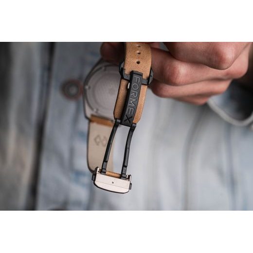 FORMEX FIELD AUTOMATIC GEN 2 DEEP BLUE LEONE BOLGHERI LEATHER STRAP 0660.1.6532.723 - FIELD AUTOMATIC - BRANDS