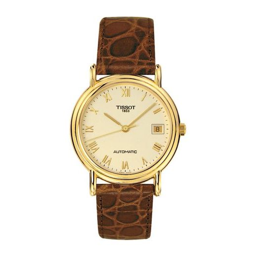 TISSOT CARSON 18K GOLD AUTOMATIC T71.3.430.23 - TISSOT - ZNAČKY