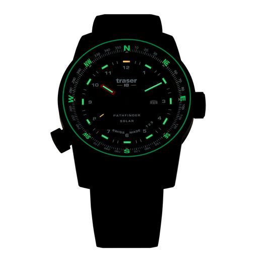 TRASER P68 PATHFINDER SOLAR BLACK PRYŽ - TACTICAL - ZNAČKY