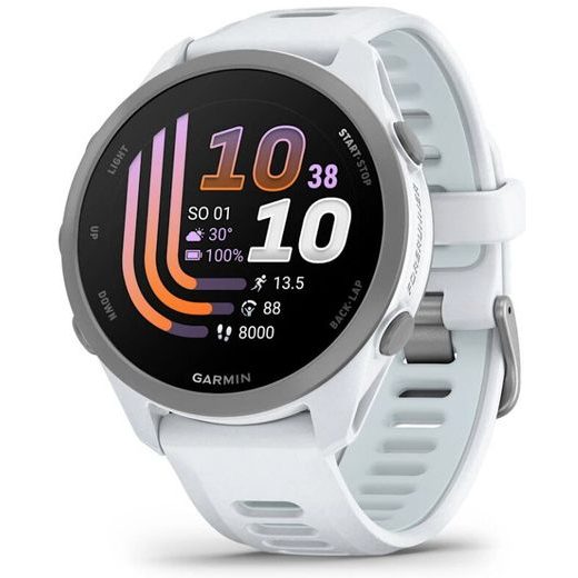 GARMIN FORERUNNER® 170 WHITESTONE WITH WHITESTONE / CLOUD BLUE STRAP 010-03920-01 - FORERUNNER 170 - BRANDS