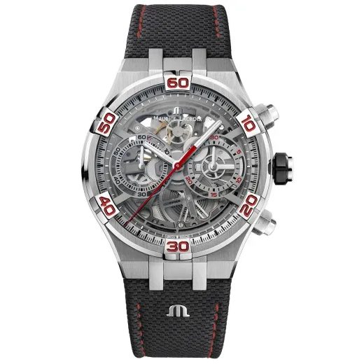 MAURICE LACROIX AIKON AUTOMATIC CHRONOGRAPH SPECIAL EDITION MAHINDRA RACING AI6098-SS001-091-2 - AIKON - BRANDS