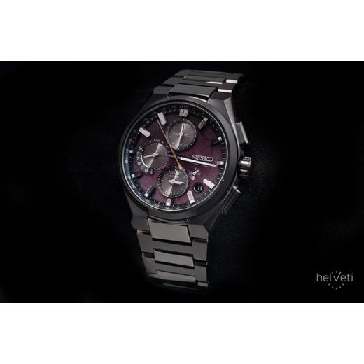 SEIKO ASTRON DUAL-TIME CHRONOGRAPH SSH171J1 'YOZAKURA' CHERRY BLOSSOMS AT NIGHT LIMITED EDITION - ASTRON - ZNAČKY