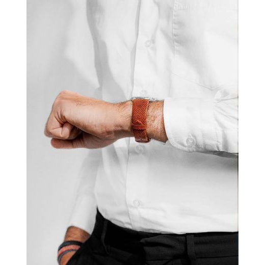 STRAP HIRSCH LIZARD 1 - GOLDEN BROWN, SHINE - STRAPS - ACCESSORIES