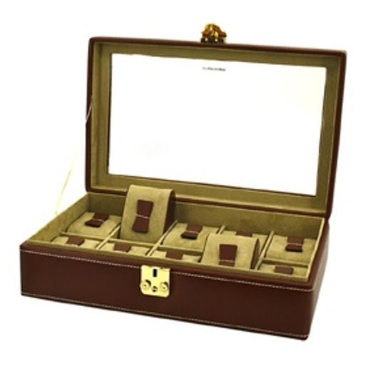 WATCH BOX FRIEDRICH LEDERWAREN CORDOBA 26215-3 - WATCH BOXES - ACCESSORIES