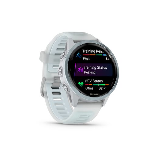 GARMIN FORERUNNER® 570 - 42MM CLOUD BLUE HLINÍKOVÁ LUNETA, POLOPRŮHLEDNÝ ŘEMÍNEK WHITESTONE/CLOUD BLUE 010-02970-01 - FORERUNNER 570 - ZNAČKY