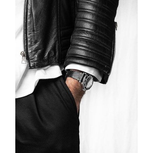 ŘEMÍNEK HIRSCH BAGNORE - ČERNÝ - ŘEMÍNKY - OSTATNÍ