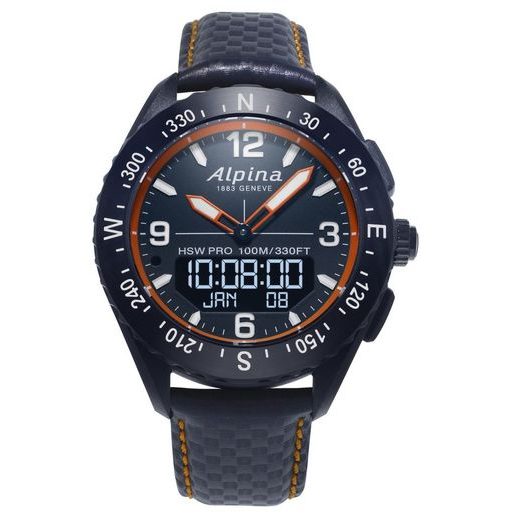 ALPINA ALPINERX HOROLOGICAL SMARTWATCH AL-283LNO5NAQ6L - ALPINA - BRANDS