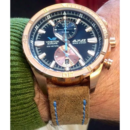 VOSTOK EUROPE ALMAZ BRONZE LINE 6S11/320O266 - ALMAZ SPACE STATION - BRANDS