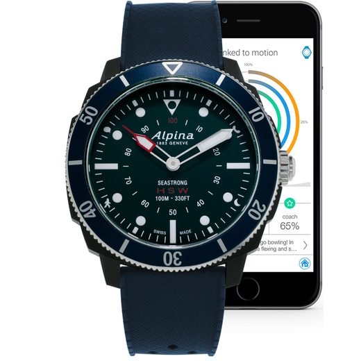 ALPINA SEASTRONG HOROLOGICAL SMARTWATCH AL-282LNN4V6 - ALPINA - ZNAČKY