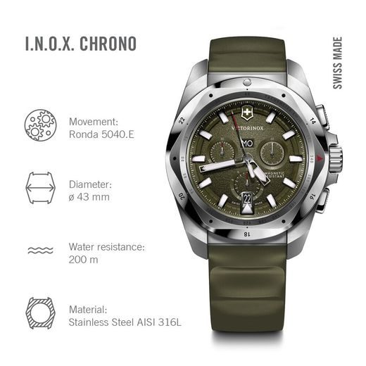 VICTORINOX I.N.O.X. CHRONO 242081 - I.N.O.X. - ZNAČKY