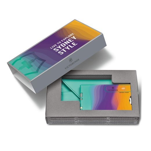 VICTORINOX SWISS CARD CLASSIC SYDNEY STYLE 0.7100.E222 - POCKET KNIVES - ACCESSORIES