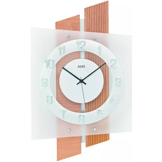 HODINY AMS DESIGN RADIO CONTROLLED 5530 - NÁSTĚNNÉ HODINY - OSTATNÍ