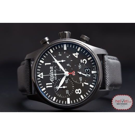 ALPINA STARTIMER PILOT BIG DATE CHRONOGRAPH AL-372B4FBS6 - ALPINA - ZNAČKY