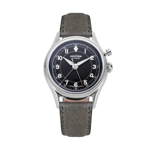 VULCAIN CRICKET CLASSIQUE 36 MM - BLACK/WHITE/BLUE - CRICKET CLASSIQUE - ZNAČKY