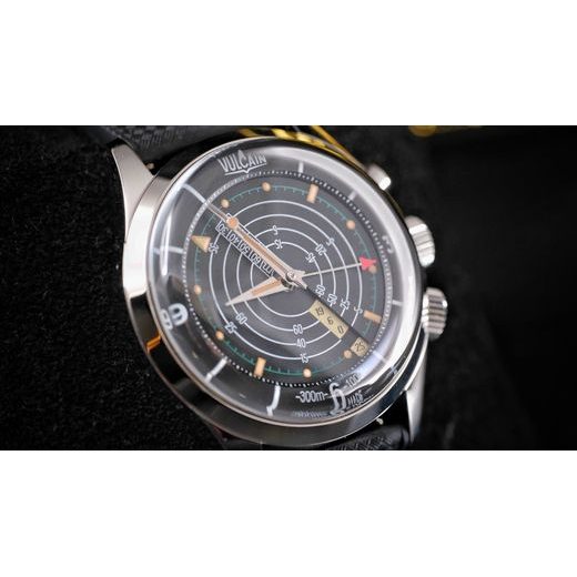 VULCAIN NAUTICAL HERITAGE - BLACK BEIGE PATINA - NAUTICAL HERITAGE - ZNAČKY