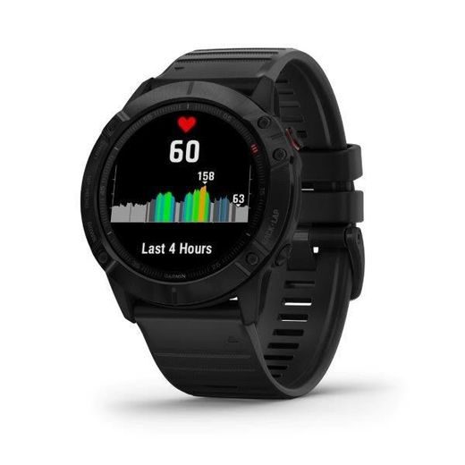 GARMIN FENIX6X PRO GLASS, BLACK/BLACK BAND (MAP/MUSIC) 010-02157-01 - GARMIN - ZNAČKY