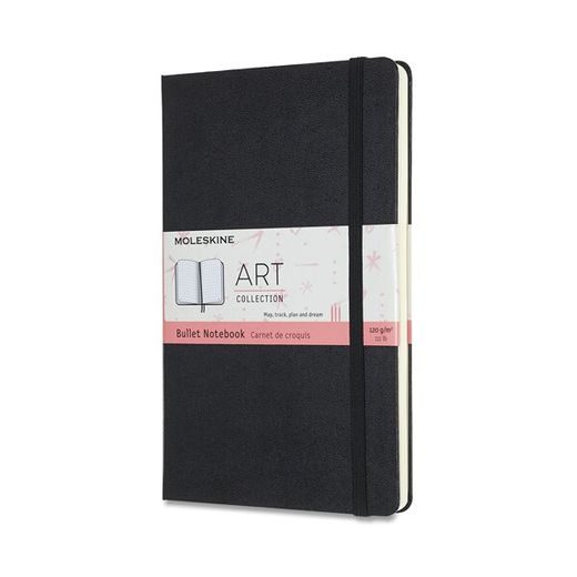 ZÁPISNÍK MOLESKINE ART BULLET - TVRDÉ DESKY - L, TEČKOVANÝ 1331/4017401 - DIÁŘE A ZÁPISNÍKY - OSTATNÍ