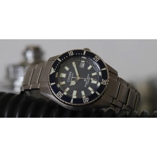 CITIZEN FUJITSUBO PROMASTER MARINE AUTOMATIC DIVER'S SUPER TITANIUM NB6025-59H - PROMASTER - BRANDS