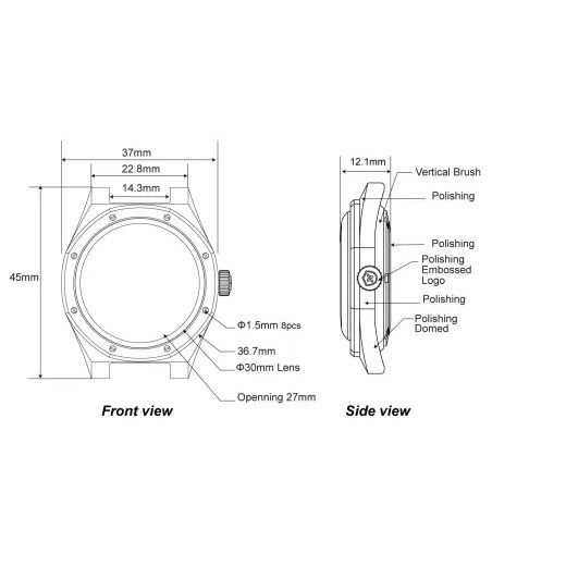 NIVADA GRENCHEN F77 TIGER EYE MARK I - F77 - BRANDS