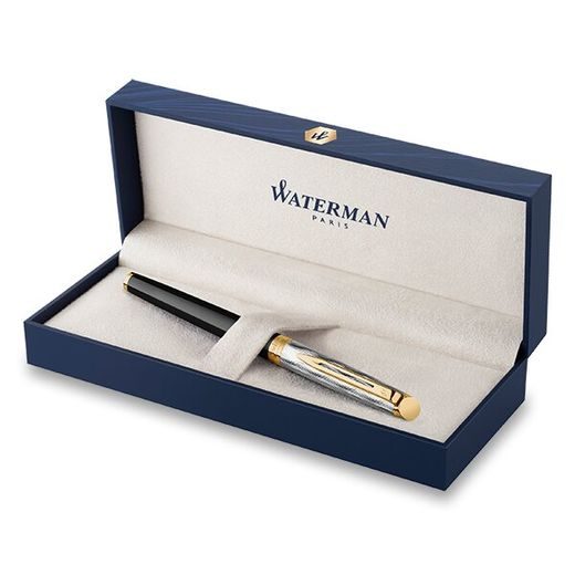 PLNICÍ PERO WATERMAN HÉMISPHÉRE REFLECTIONS OF PARIS SE DLX BLACK GT 1507/1920837 - FOUNTAIN PENS - ACCESSORIES