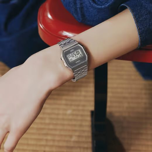 CASIO COLLECTION VINTAGE A159WEVJ-7ER SEIGAIHA - CLASSIC COLLECTION - ZNAČKY