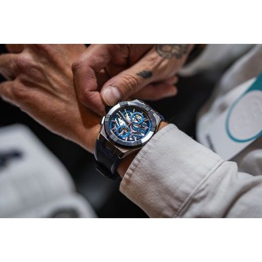 MAURICE LACROIX AIKONIC CHRONOGRAPH SKELETON AC8018-SSL20-030-4 - AIKONIC - BRANDS