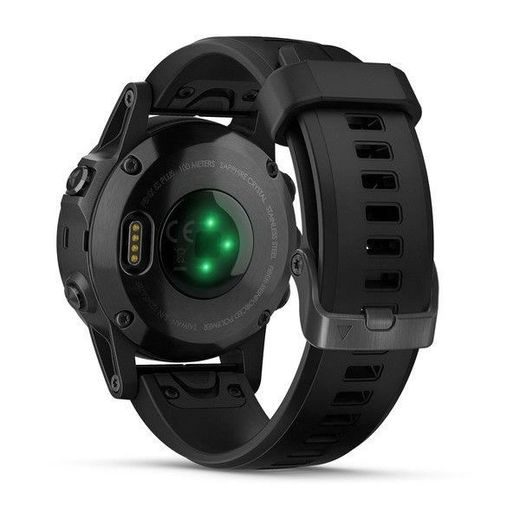GARMIN FENIX5S PLUS SAPPHIRE BLACK, BLACK BAND 010-01987-03 - GARMIN - ZNAČKY