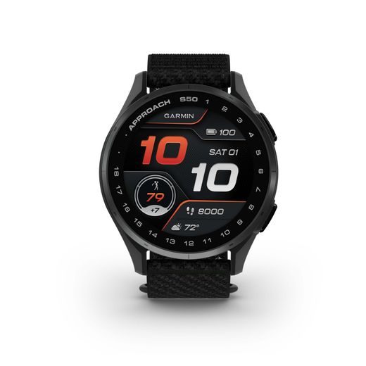 APPROACH® S50 SLATE, BLACK NYLON STRAP COMFORTFIT 010-03010-00 - APPROACH - BRANDS