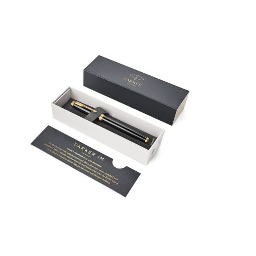 PARKER ROYAL I.M. BLACK GT 1502/31316 FOUNTAIN PEN - PENS AND DIARIES - ACCESSORIES