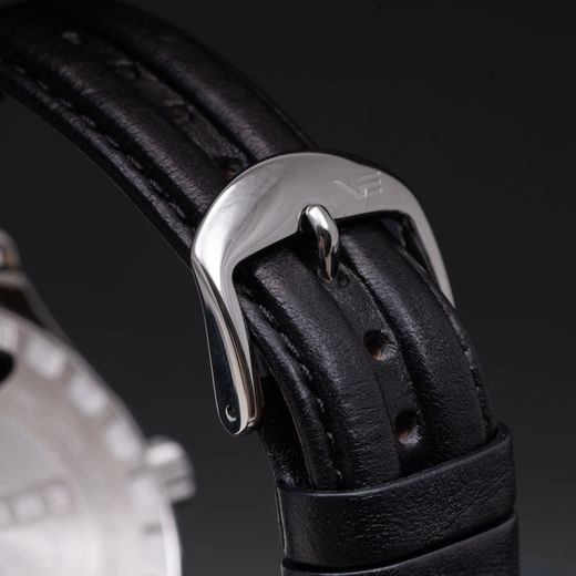 VOSTOK EUROPE LIMITED EDITION EMBÉČKA AUTOMATIC LINE NH35-325A494 - BLACK LEATHER STRAP - EMBÉČKA - BRANDS
