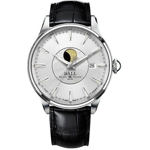 BALL TRAINMASTER MOON PHASE NM3082D-LLJ-SL - TRAINMASTER - BRANDS