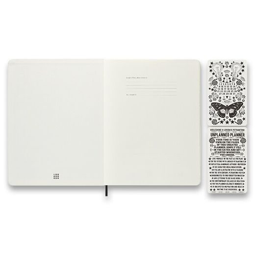 DIÁŘ MOLESKINE UNI LORENZO PETRANTONI - TVRDÉ DESKY - XL, LINKOVANÝ 1206/5789000 - DIÁŘE A ZÁPISNÍKY - OSTATNÍ