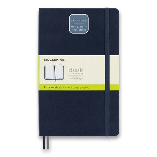 ZÁPISNÍK MOLESKINE EXPANDED VÝBĚR BAREV - TVRDÉ DESKY - L, ČISTÝ 1331/111717 - DIÁŘE A ZÁPISNÍKY - OSTATNÍ