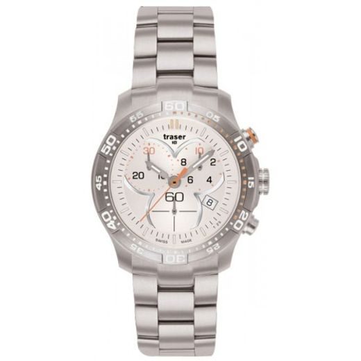 TRASER LADYTIME CHRONOGRAPH SILVER STEEL - TRASER - BRANDS