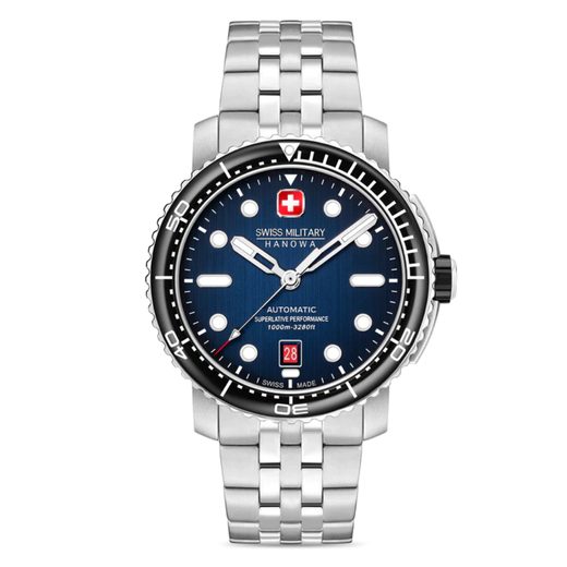 SWISS MILITARY HANOWA - MAITRE PLONGEUR AUTOMATIC SET - SMWGL0002002 - GENTS COLLECTION - BRANDS